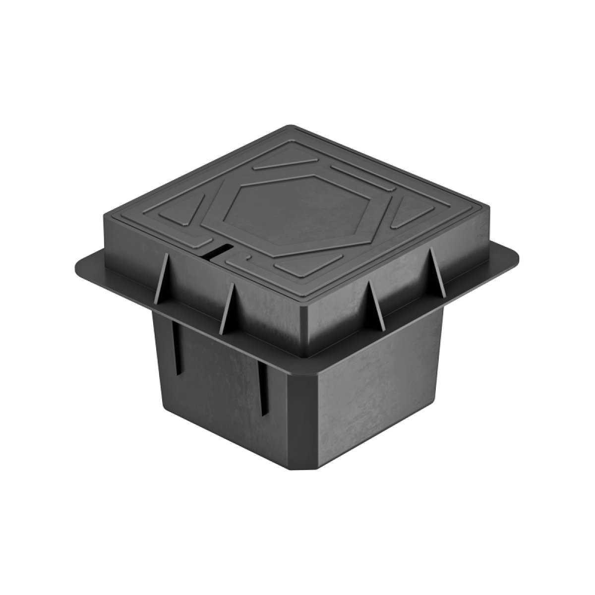 Earth Inspection Chamber with Pit Cover