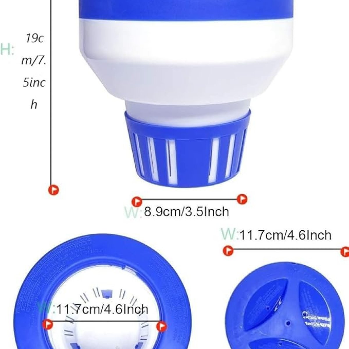 Floating Swimming Pool Chlorine Dispenser