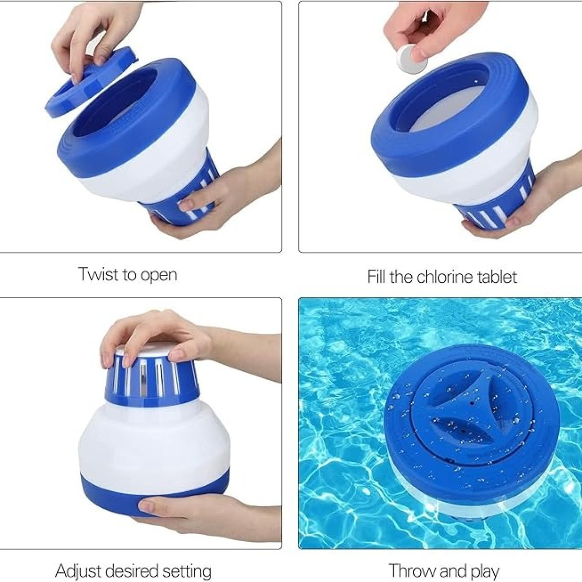 Floating Swimming Pool Chlorine Dispenser