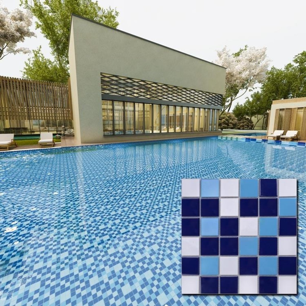 Swimming Pool Mosaic Tiles