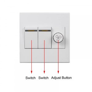 Wall Light & Ceiling Fan Control Combo