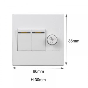 Wall Light & Ceiling Fan Control Combo