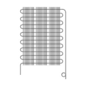 Wire-on-tube Refrigerator Condenser Coil
