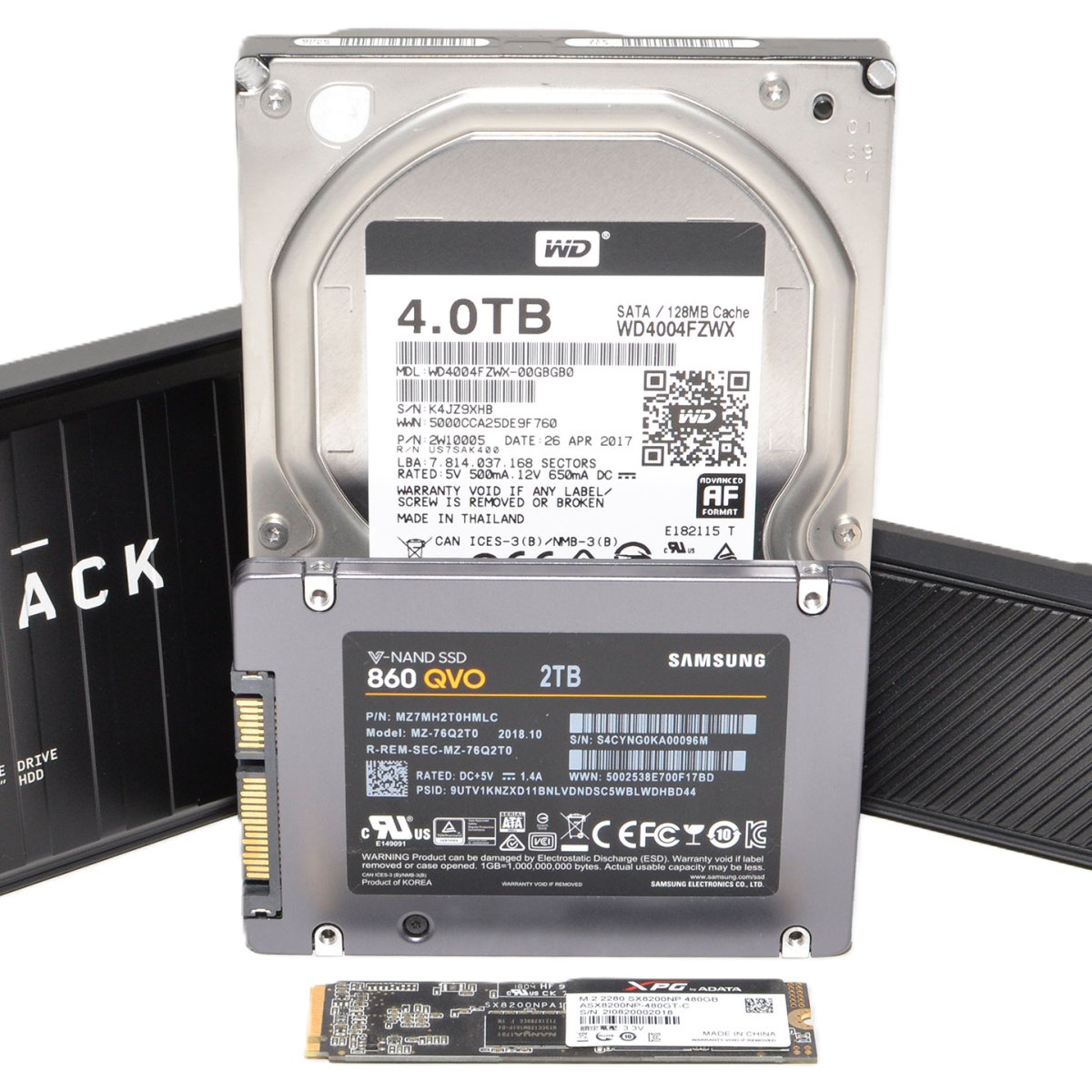 Hard drive or SSD