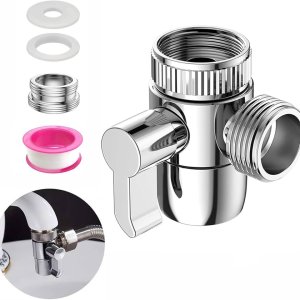 3-way faucet diverter valve