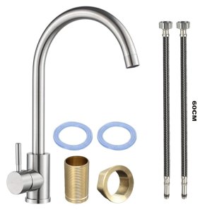 Swan Neck Bathroom Faucet Set