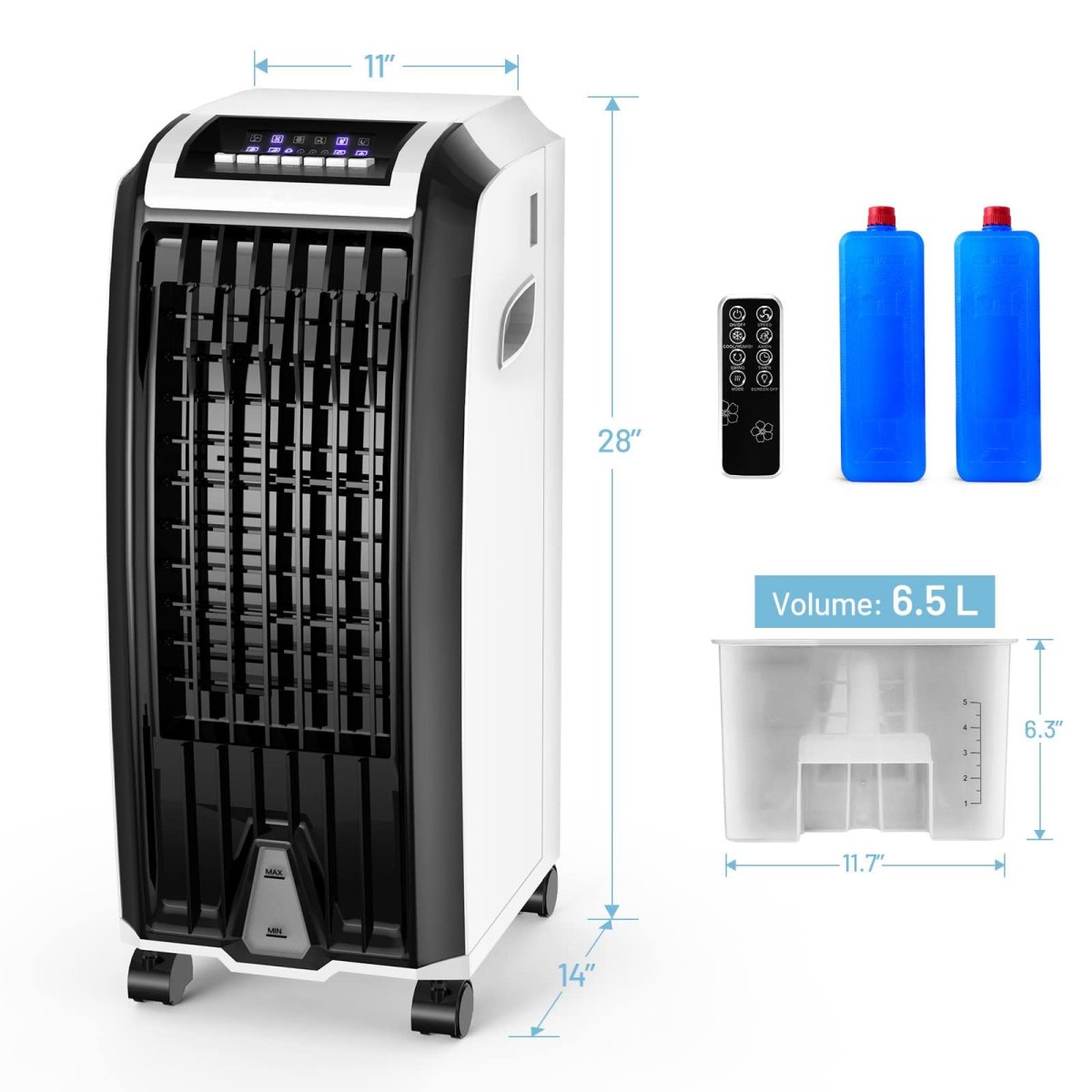 Portable Water Tank Air Cooler