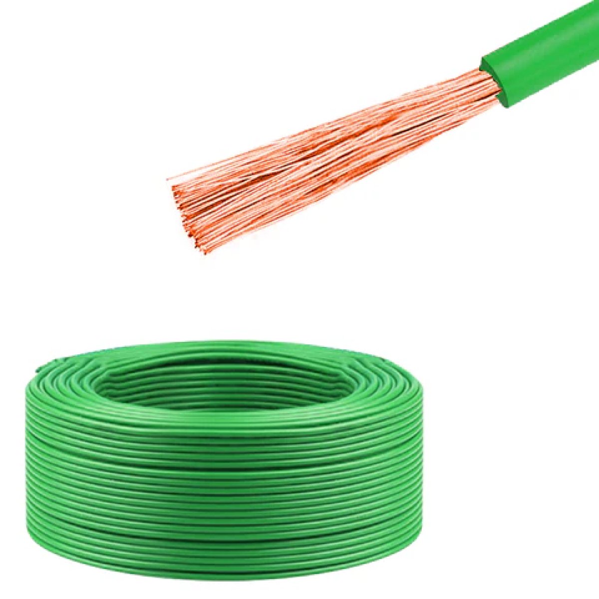 Single-core Green Electrical Earthing  Cable