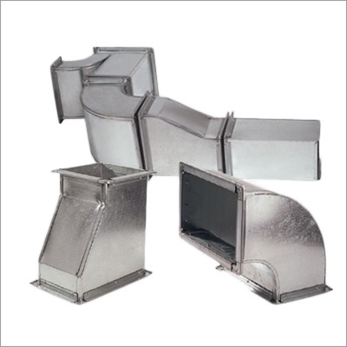 Industrial HVAC Ductwork and Fittings