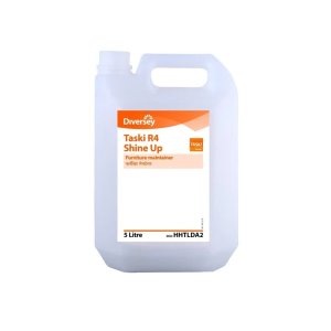 Diversey TASKI R4 Shine Up (5-liter professional furniture maintainer specifically designed for the upkeep of wooden and non-wooden furniture.)