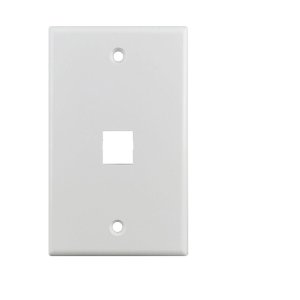 Faceplate — Single Port