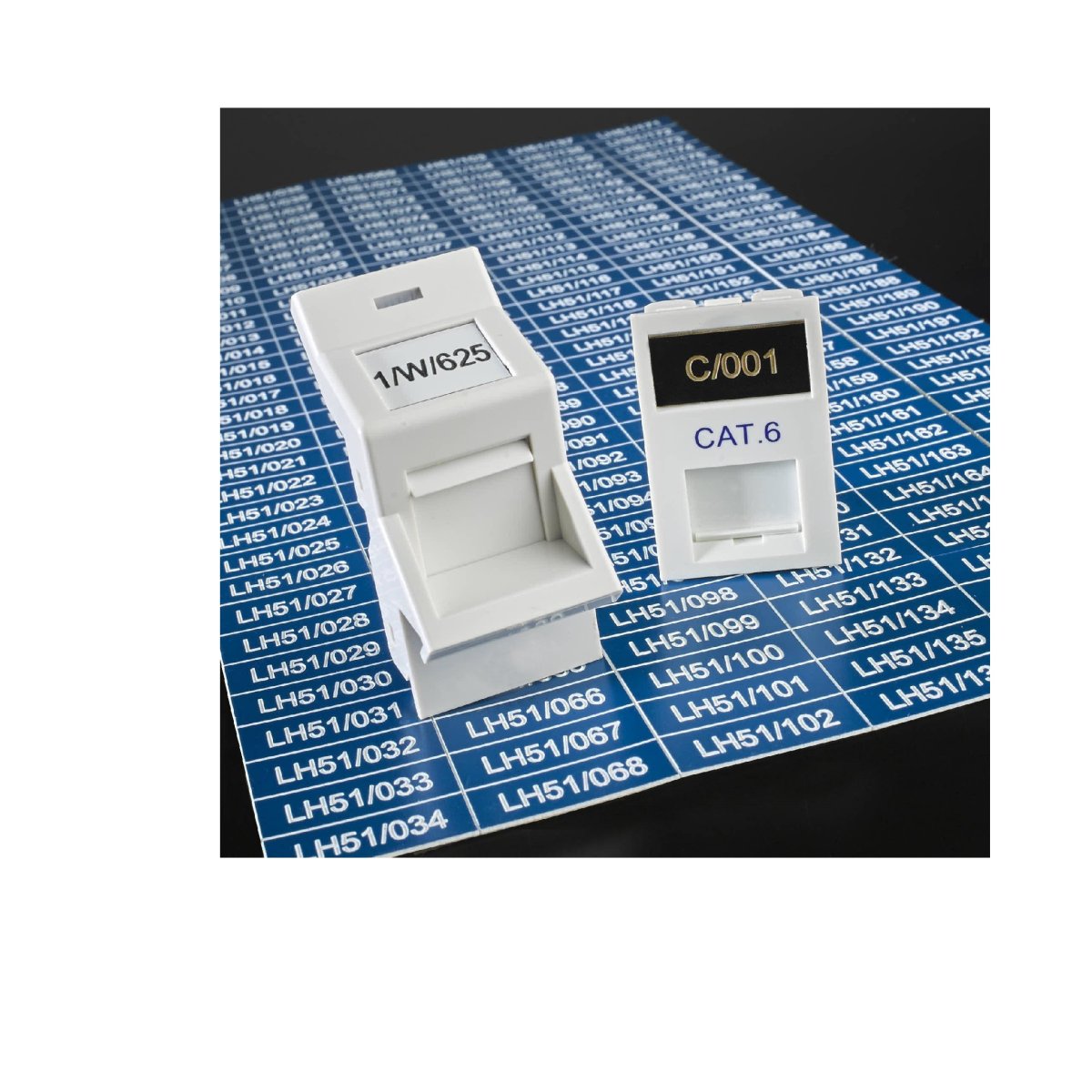 Label Holder & Port ID Tags